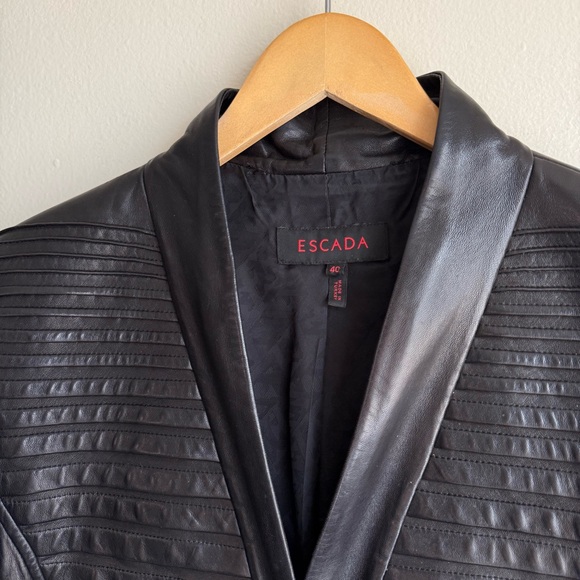 Escada Leather jacket - Picture 4 of 7